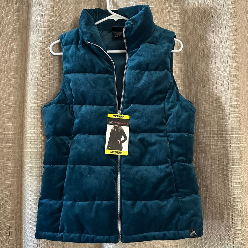 NWT Plush Quilted Vest